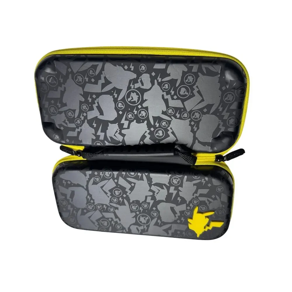 Pokemon Pikachu Nintendo Switch Case Black NWOT